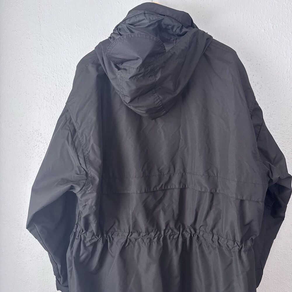 Mercy Stormtech Employee Jacket Mens XL Black Hooded Pockets Winter - Picture 13 of 15